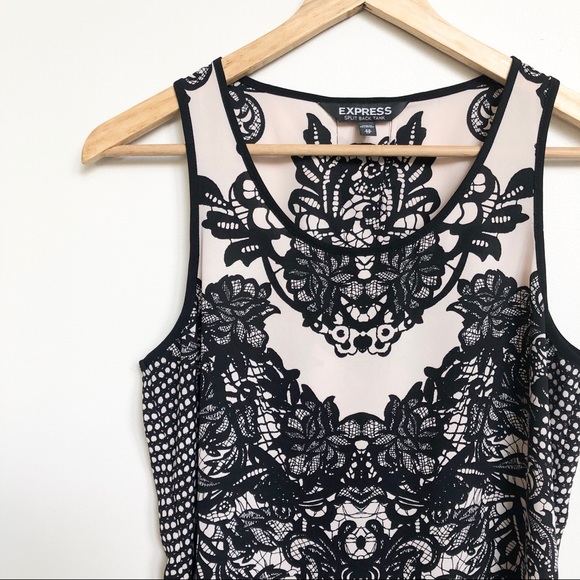 Express Tops - Express Split Back Tank